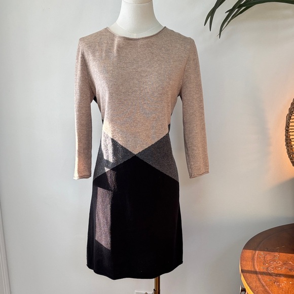 Sea Bleu Dresses & Skirts - Cashmere & Wool Sweater Block Dress M